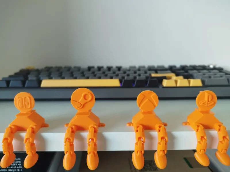 Gaming Platform Sitting Guys Collection  V1
