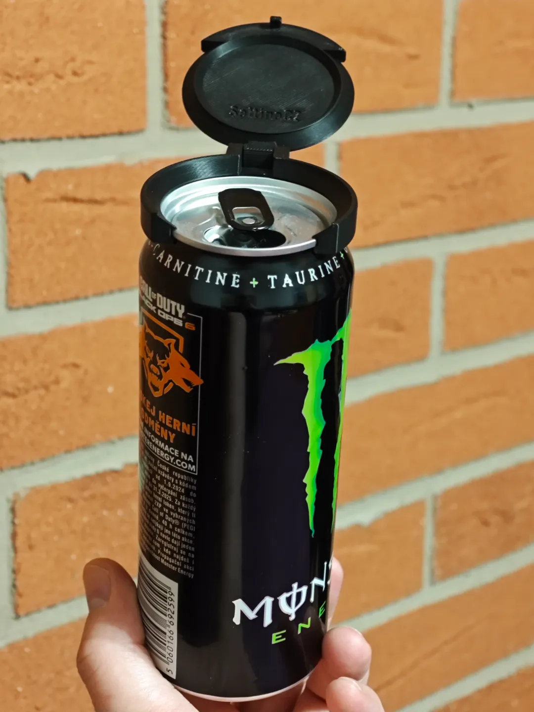 Monster can lid print in Place view 4