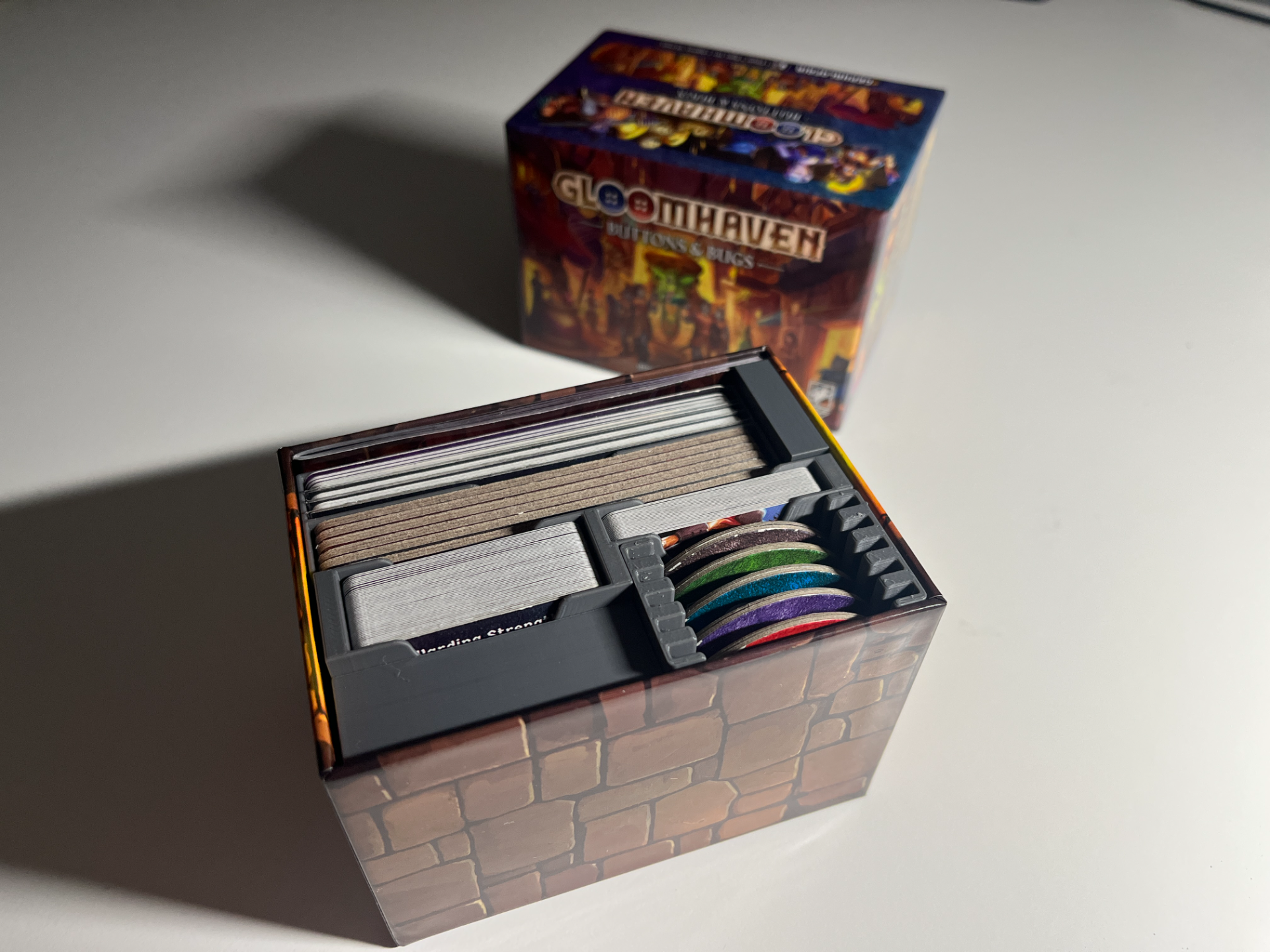 Original insert for Gloomhaven Buttons & Bugs