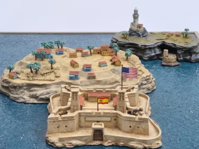 Wargaming set for sea games Bogowie Wojny Togo v2