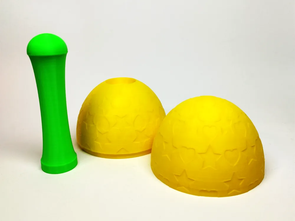 Fun & Easy-Print Rattle Toy - Free 3D Print Model - MakerWorld