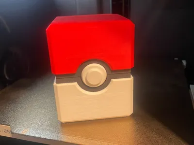 Pokemon card box with central hinge Remix 