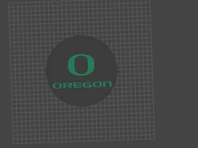 Oregon Ducks Coaster