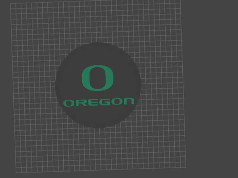 Oregon Ducks Coaster
