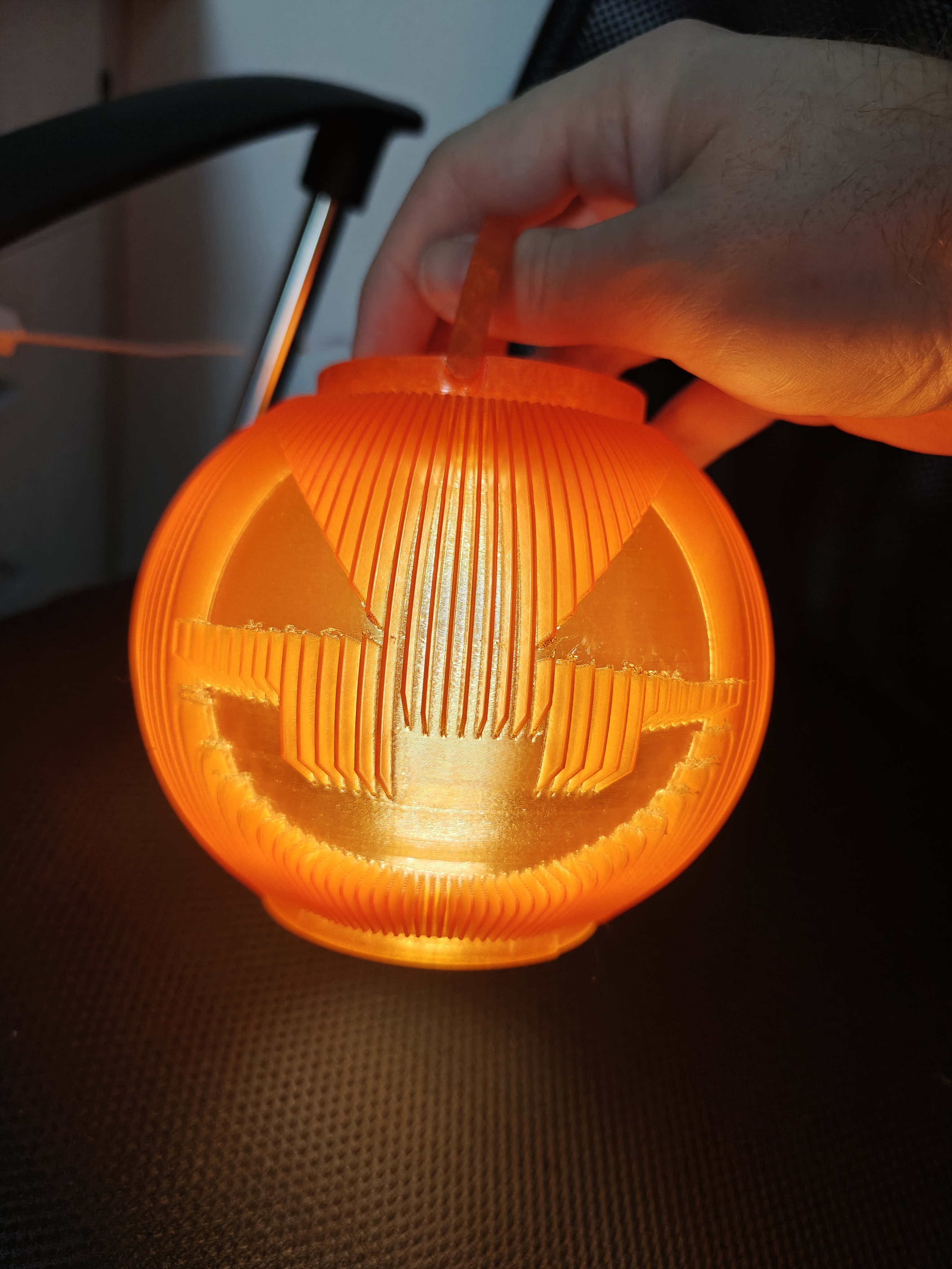 Halloween Jack-O'-Lantern - Free 3D Print Model - MakerWorld