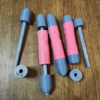 Rod 12.6 mm 0.40 Clearance. + Universal Ends
