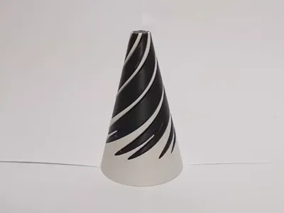 Spiral Cone heart