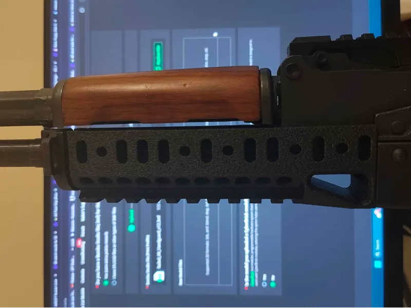 e&l ak b10m handguard airsoft