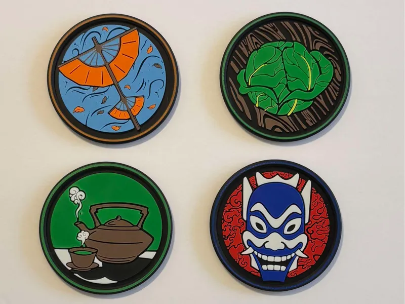 Avatar The Last Airbender Expansion Coaster Set