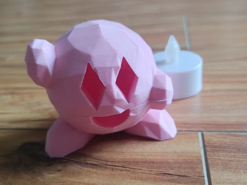 Kirby Candle Holder – Cute LED Light Decor