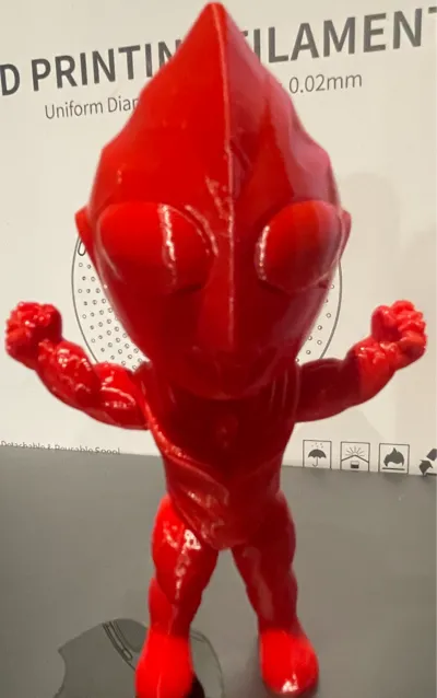 Print-in-Place Fully Articulated Ultraman Tiga Joint Enhancement 2.0