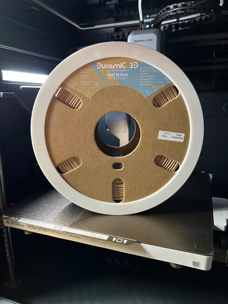 Duramic Cardboard Spool Adapter