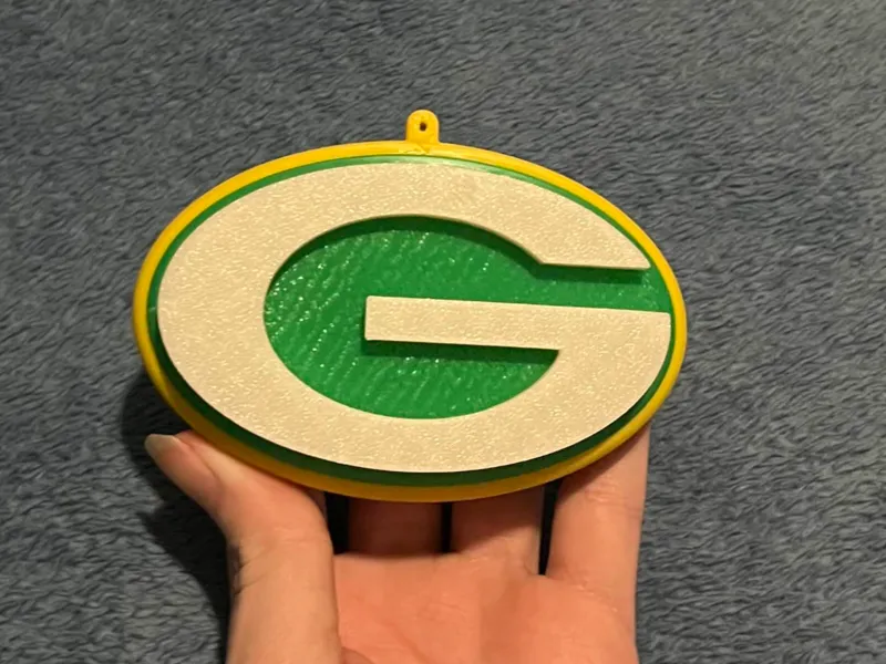 Green Bay Packers Christmas Ornament