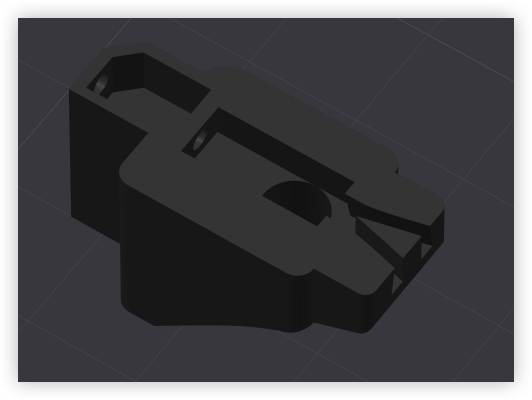 Miniatura 1 do modelo 3D P1/X1系列 喷嘴清理抹油附件Plus版(需要拆除原擦嘴)