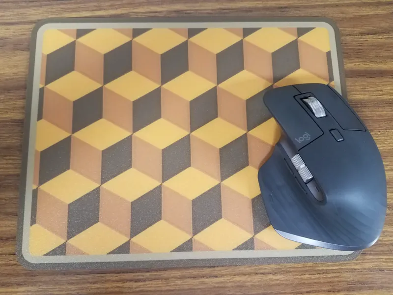 3D Optical Illusion Mouse Pad