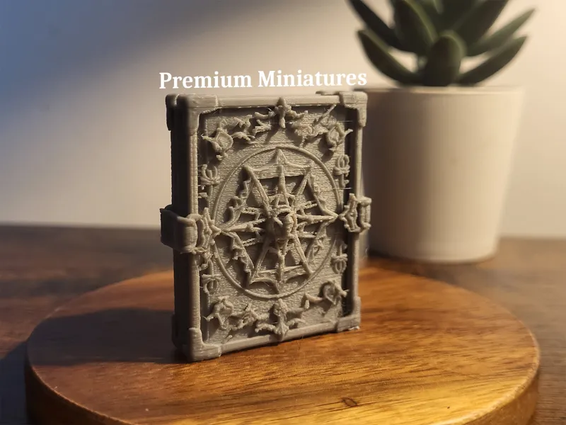 Dnd Dark Spellbook Miniature
