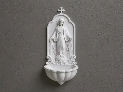 Holy Water Font - Our Lady of Grace