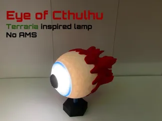 Eye Of Cthulhu - Terraria inspired lamp