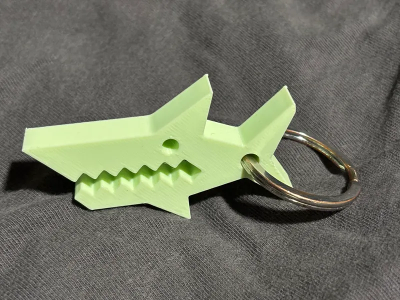 Shark Keychain