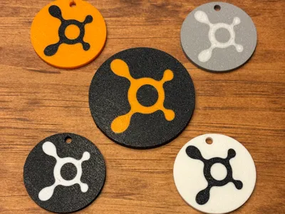 Splat Burn Keychain