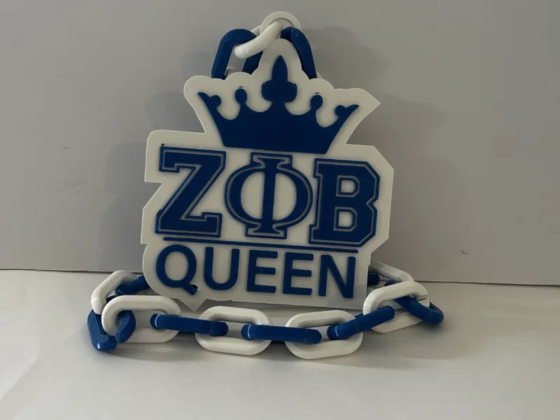 Zeta Phi Beta Pendant