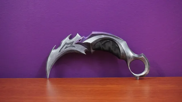 Reaver Karambit from VALORANT