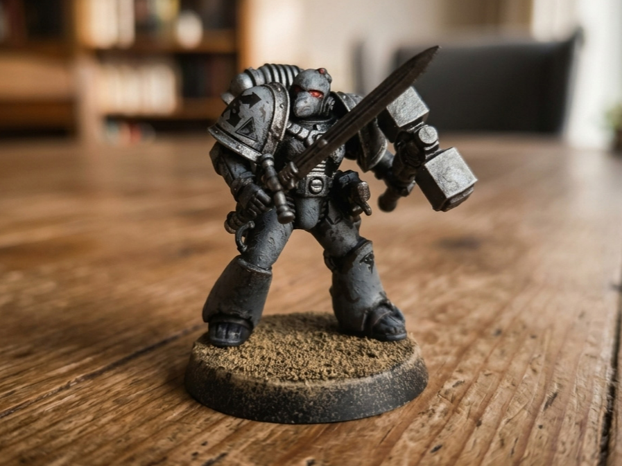 War hammer 40k - Veteran Blood Angels Space Marine
