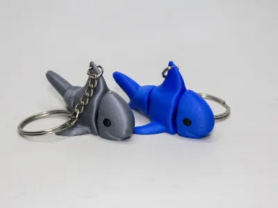 Fish Articulated Keychain