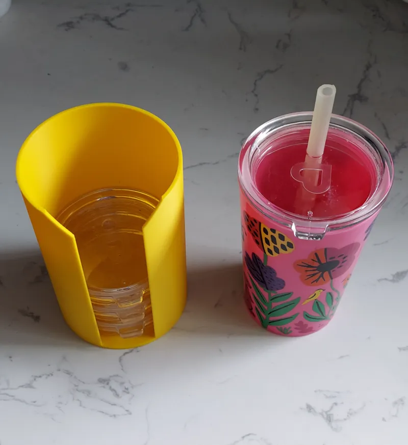 75mm Sippy cup lid organizer
