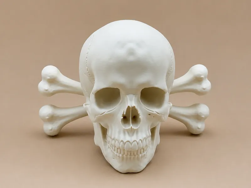 Skull and Cross Bones Hat Holder