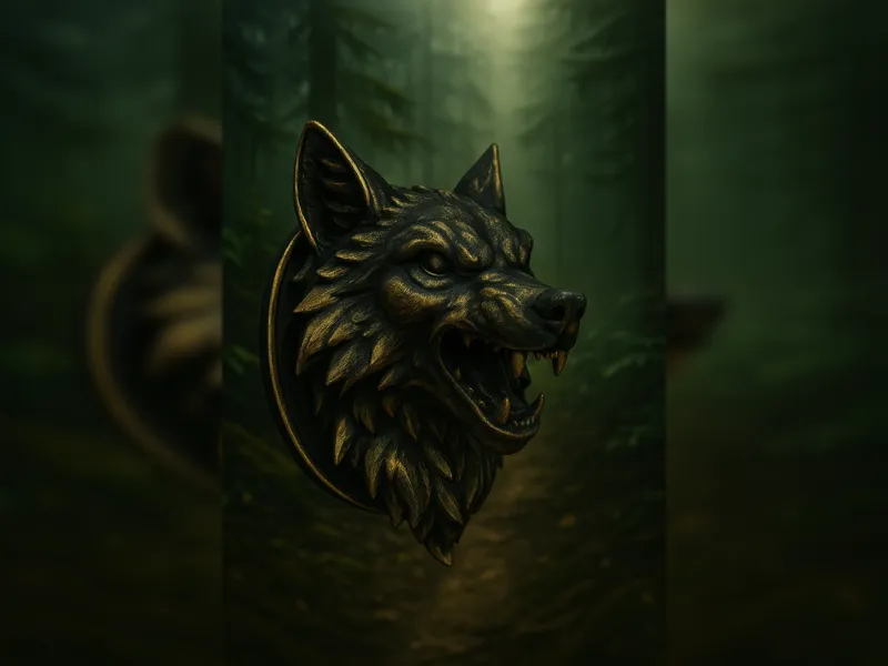 Wolfbüste