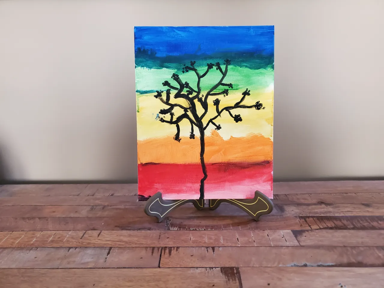 Decorative Picture or Plate Stand / Easel view 3