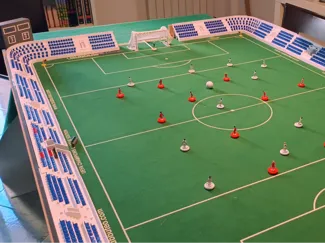 Set Subbuteo: Tribuna Porta Bandierina Segnapunti