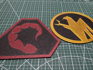 Command and Conquer GDI and NOD Coaster Facedown