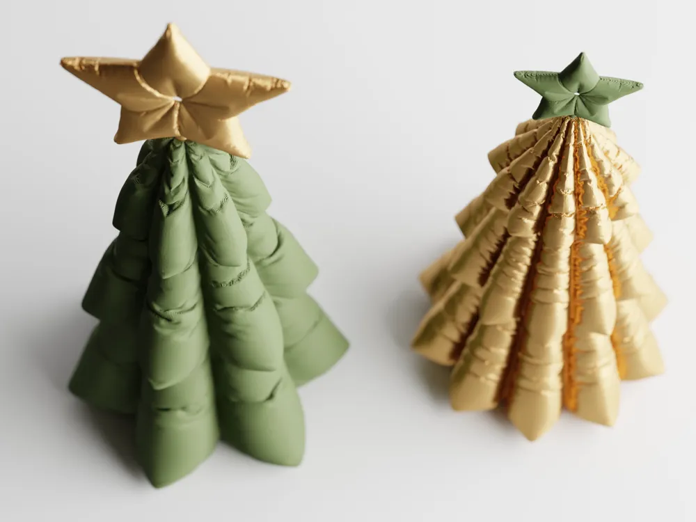 Inflated Cloth Christmas Tree by HpInvent MakerWorld: Download Free 3D ...