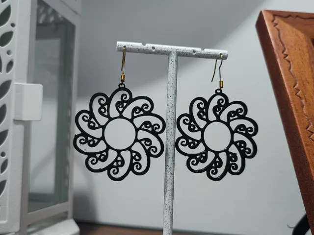 Aretes Flor del Deseo