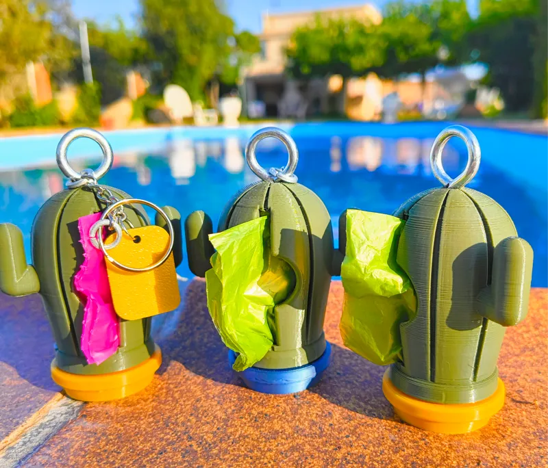 Cactus Pet Waste Bag Dispenser
