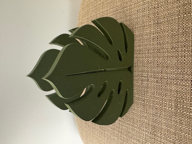 Miniatura 2 do modelo 3D Monstera Napkin Holder