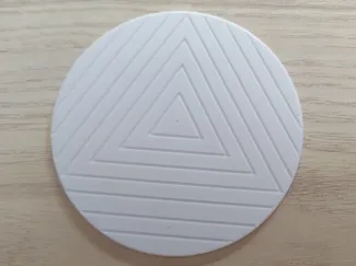 Coaster Triangle Pattern