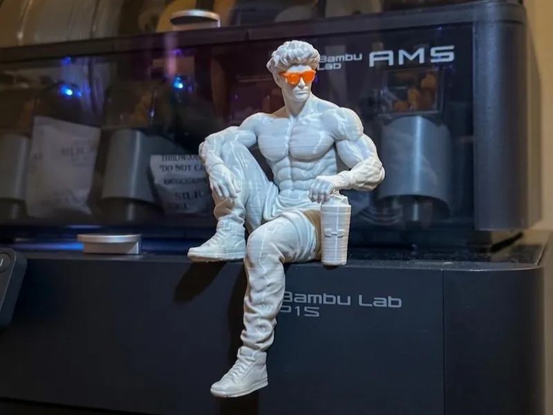 Sitting David gym