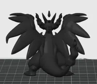 Dragon de feu bleu articulé — photo 8