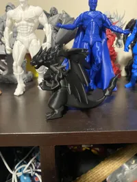 Dragon de feu bleu articulé — photo 3