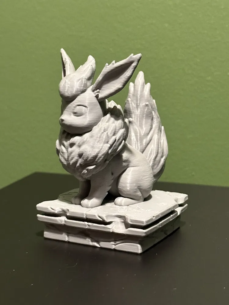Flareon yard statue - Free 3D Print Model - MakerWorld