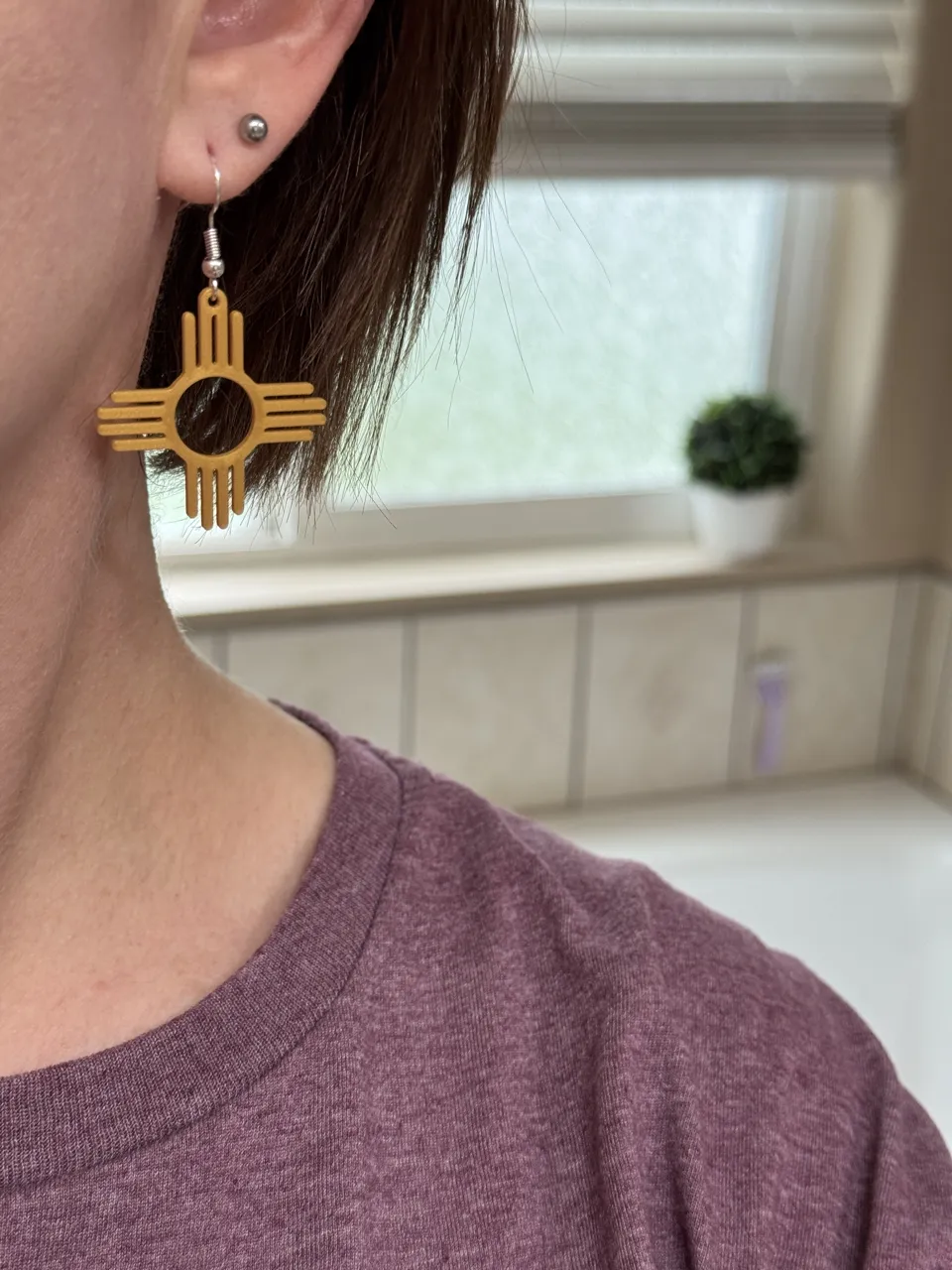 Zia Sun Earrings view 2