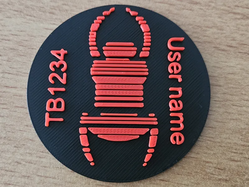 Customizable Geocaching travelbug / coin