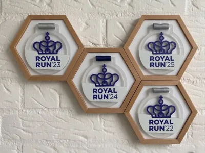 Modular Hex Medal frame