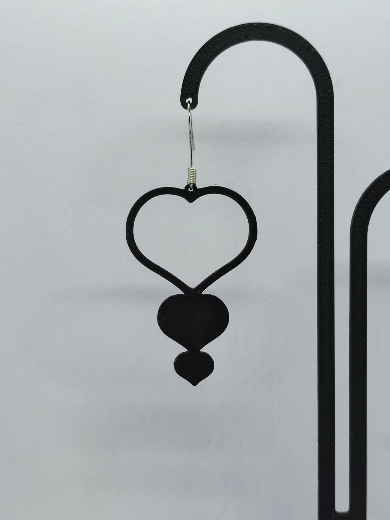 Pendientes Corazón Triple view 4