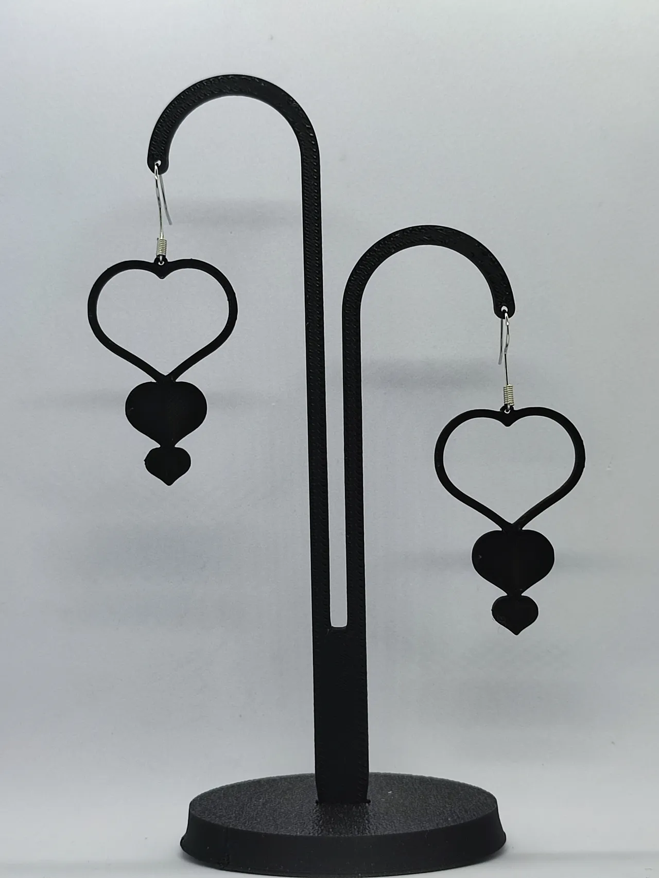 Pendientes Corazón Triple view 3