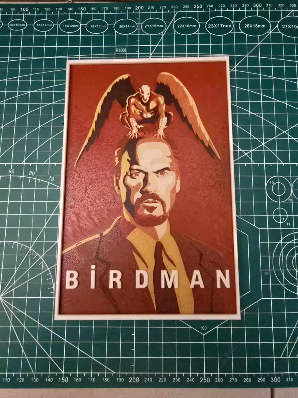Birdman Movie Poster - Hueforge Art by Lumpy3D MakerWorld: Download ...