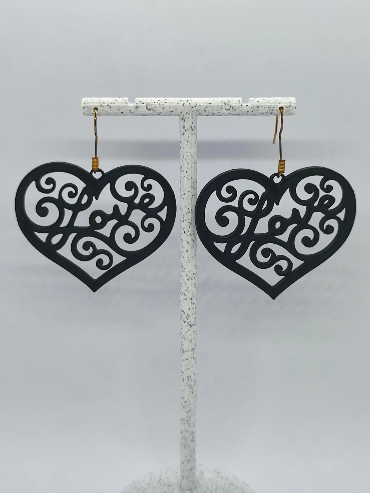 Aretes Corazón de Amor view 3